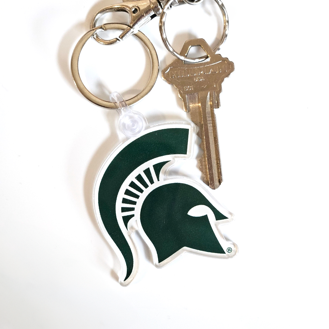 University Michigan Keychain