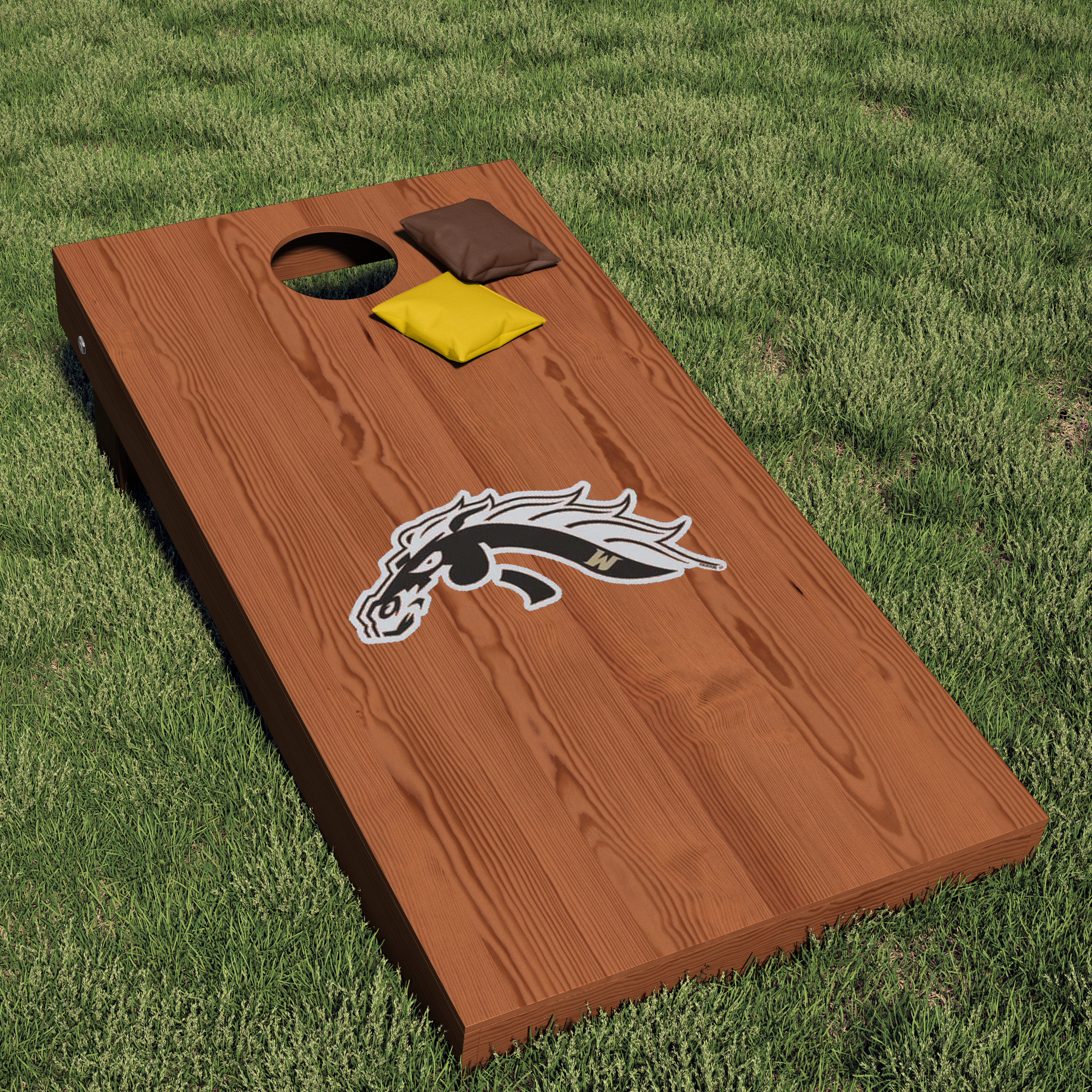 Denver Broncos Cornhole Boards with Free Bags