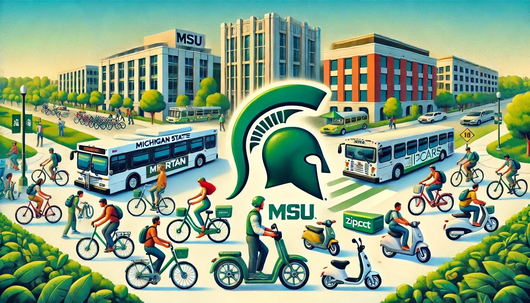 Michigan State Campus Transportation