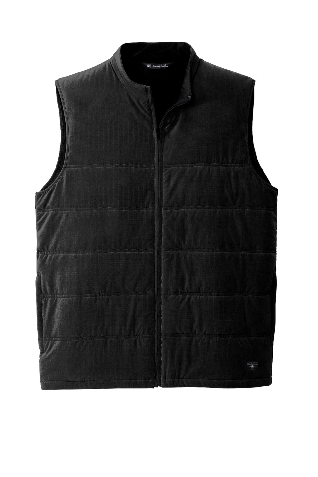 "On the Banks" Travis Mathew Men's Black Cold Bay Vest