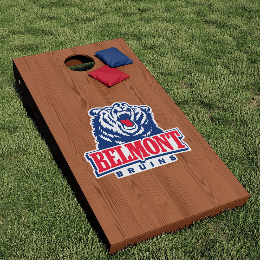 Belmont University Cornhole Decal for DIY Boards