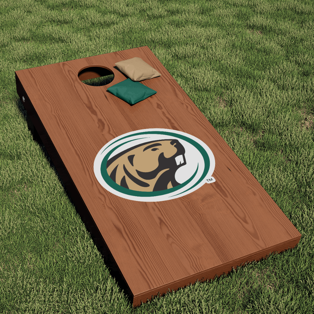 Bemidji State University Beaver Cornhole Decal