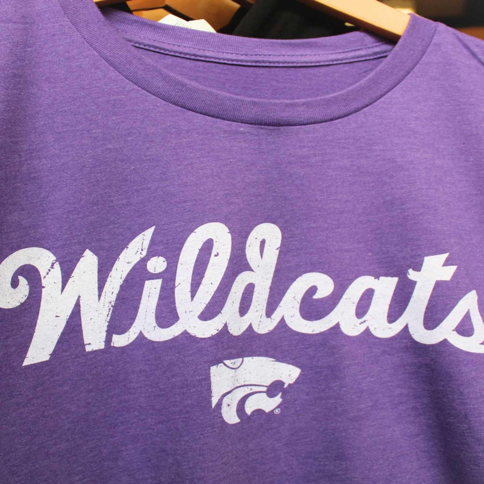 Kansas State T Shirt close up