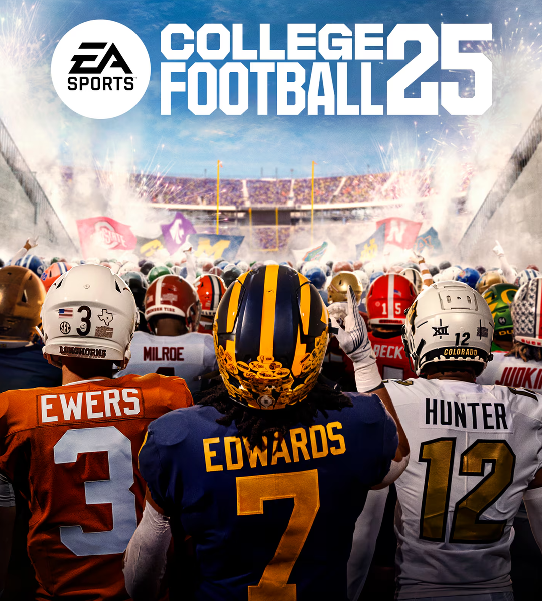 Nudge Printing Promotional EA Sports College Football 25 Free Giveaway Graphic