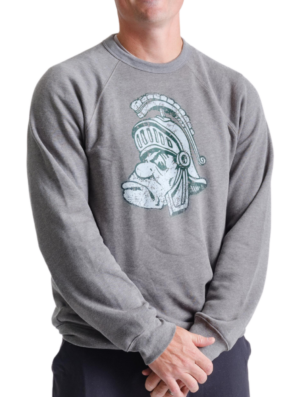 Vintage Gruff Sparty Michigan State Sweatshirt from Nudge Printing