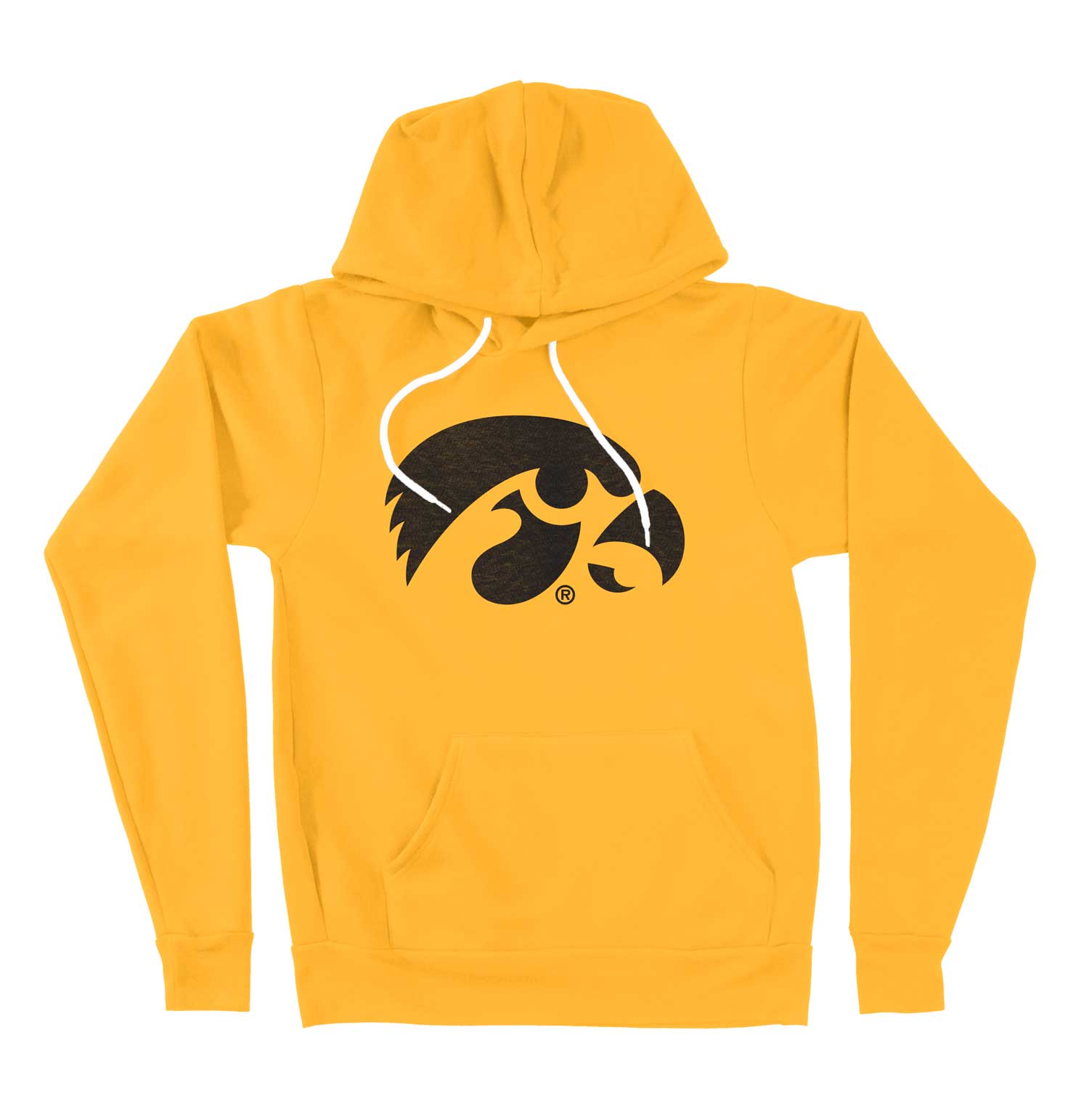 Iowa Classic Hawkeye Gold Sweatshirt Nudge Printing