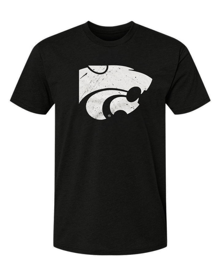 Black Kansas State Powercat T Shirt from nudge Printing