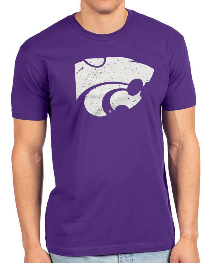 Purple Kansas State Powercat T Shirt