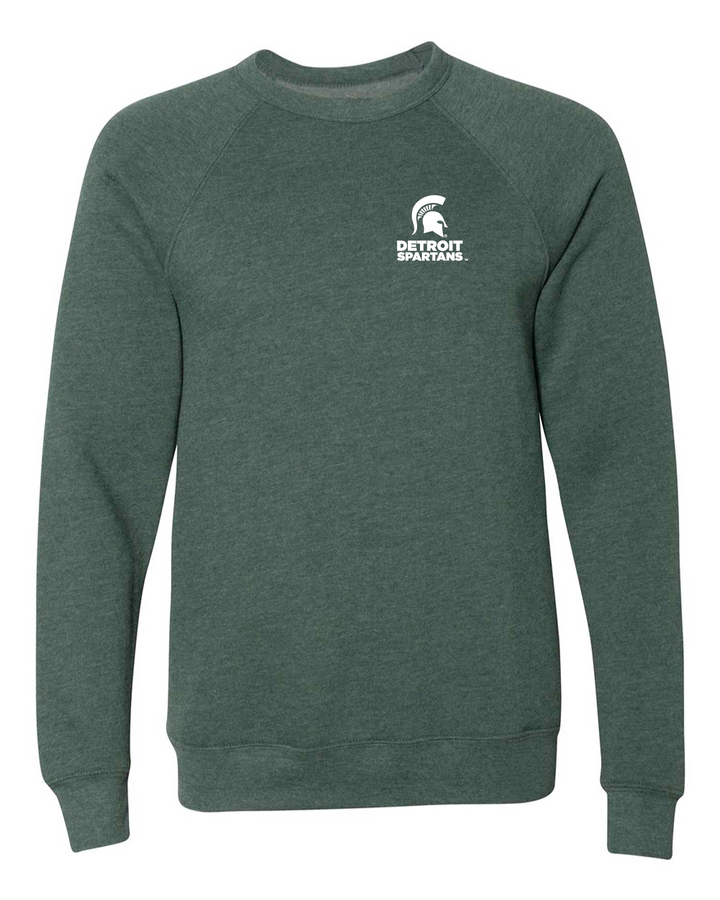 Detroit Spartans | Michigan State Green Crewneck Sweatshirt