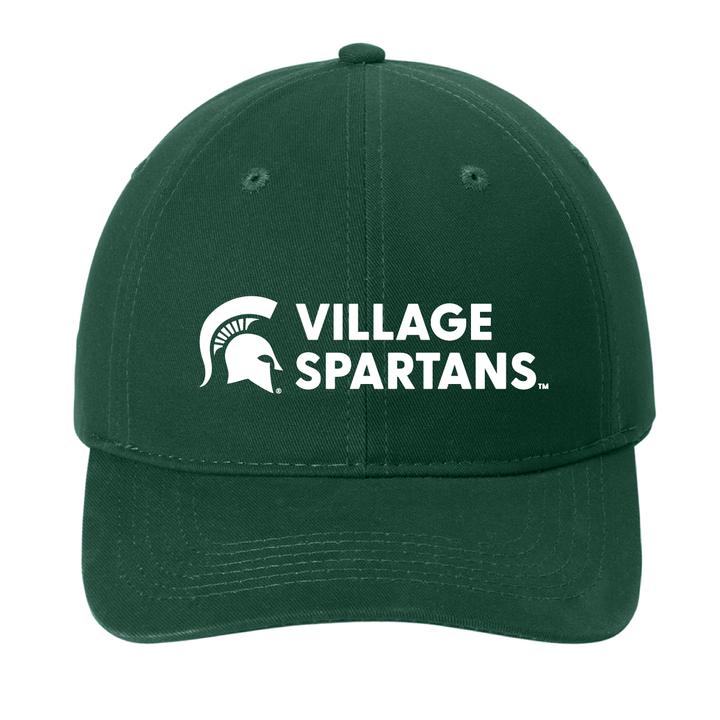 Village Spartans - Green Embroidered Dad Hat