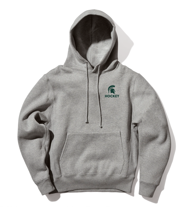 Michigan State Hockey Grey Varsity Hoodie