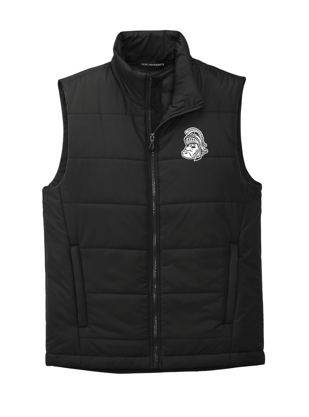 Michigan State Spartans Black Puffer Vest