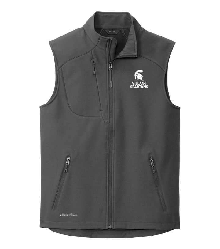 Michigan State Village Spartans Eddie Bauer Stretch Soft Shell Vest