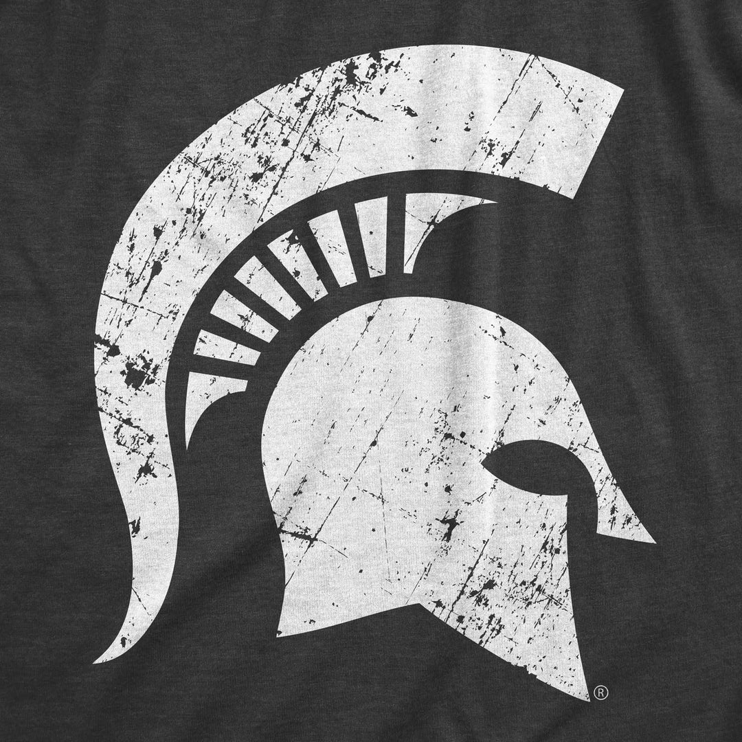 Close up of Michigan State Spartan Helmet T Shirt