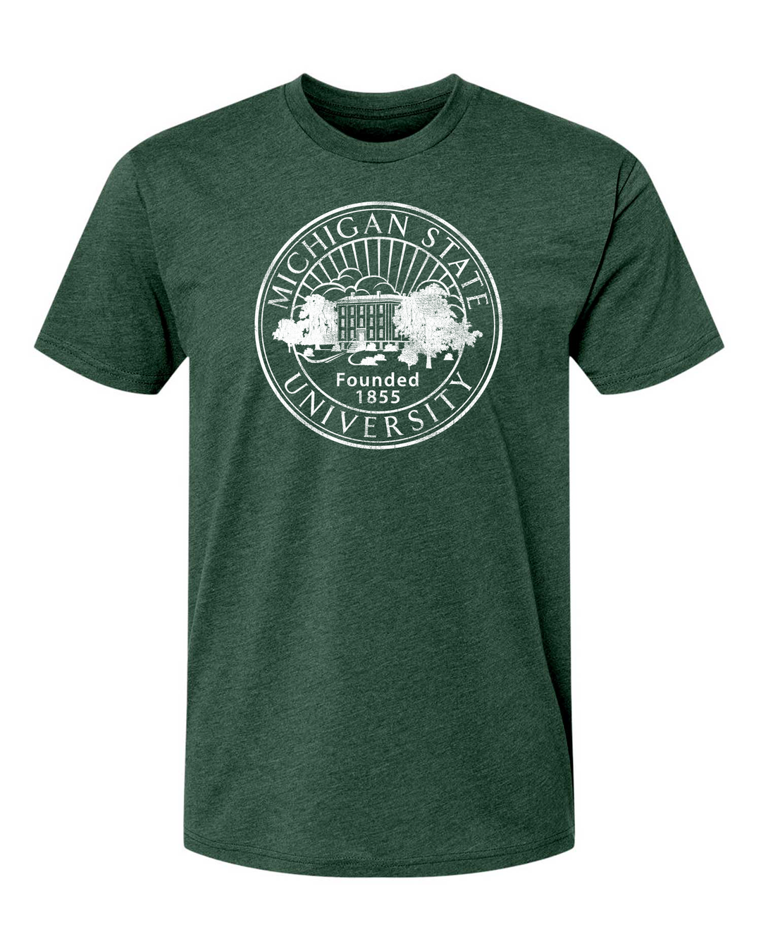 Michigan State Official Seal Green T-Shirt