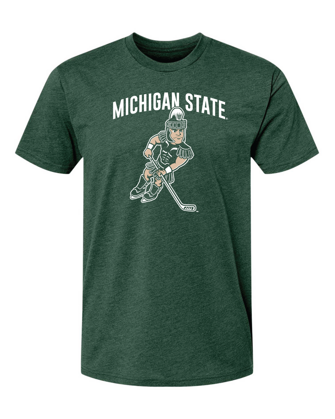 Michigan State Hockey Sparty Green T-Shirt