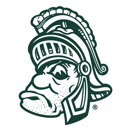 Michigan State Vintage Gruff Sparty Logo