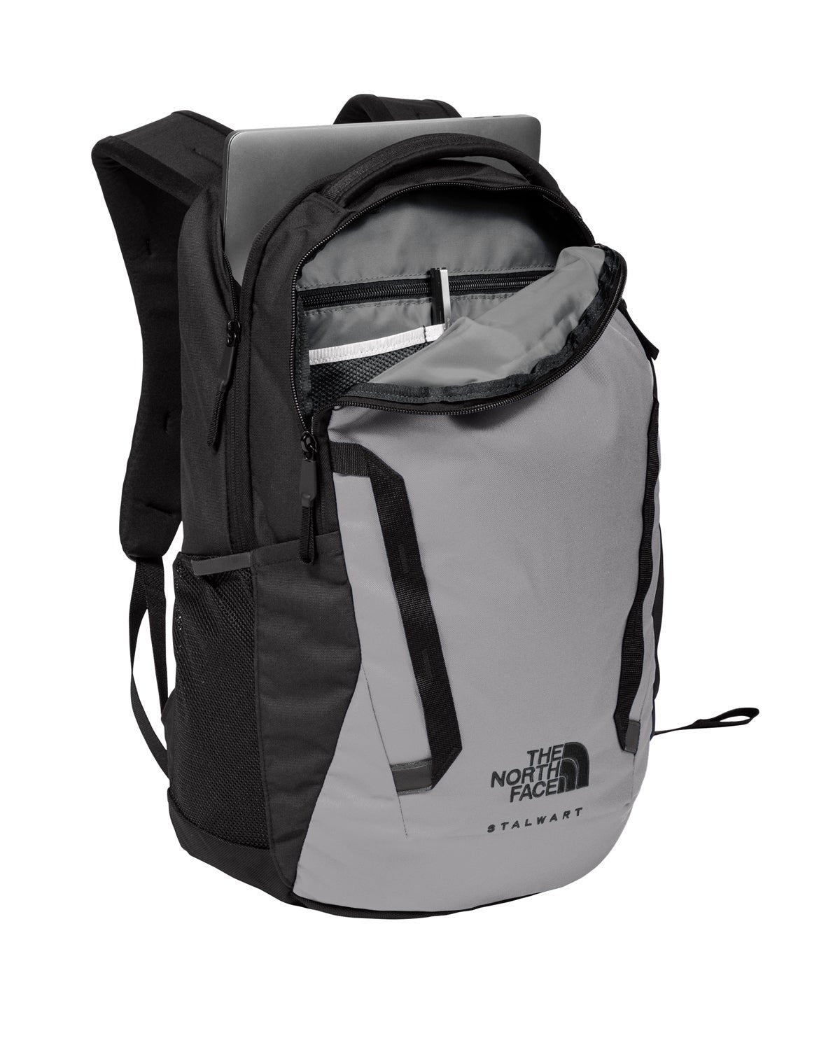 Michigan State North Face Stalwart Grey Backpack Nudge Printing