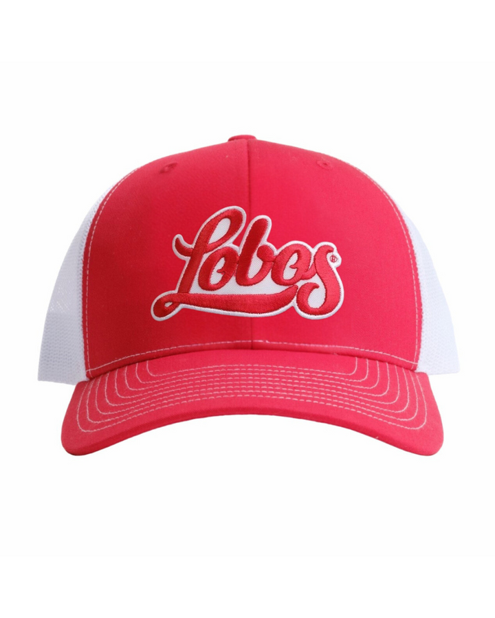 University of New Mexico Red Trucker Hat Baseball Cap