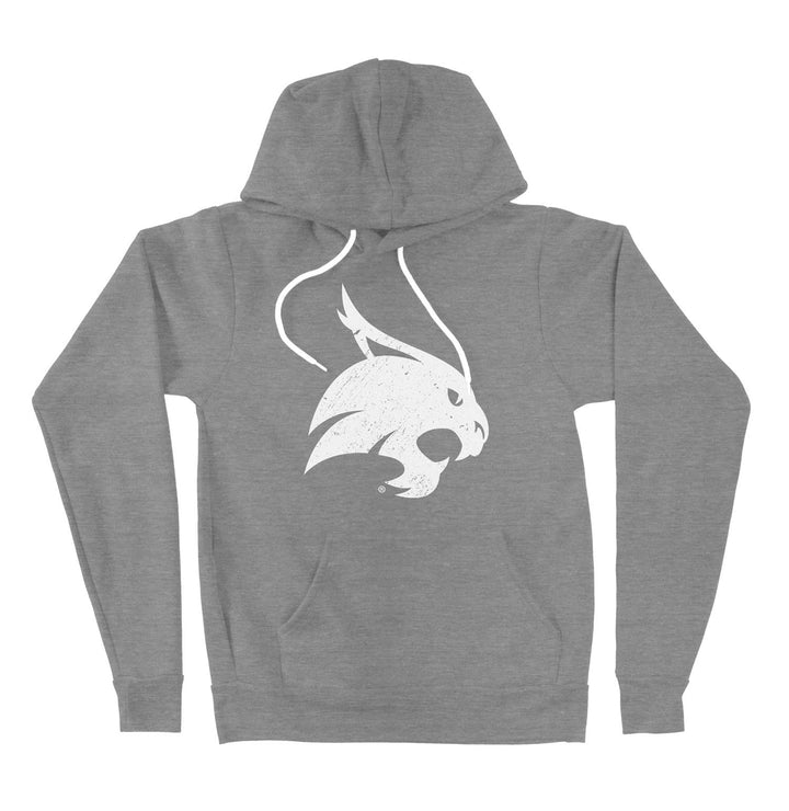 Texas State Grey Hoodie Sweatshirt