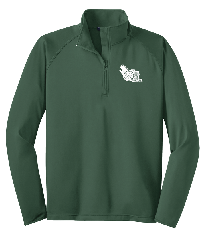 TFFINOTS - Adult Men's Green Quarter Zip