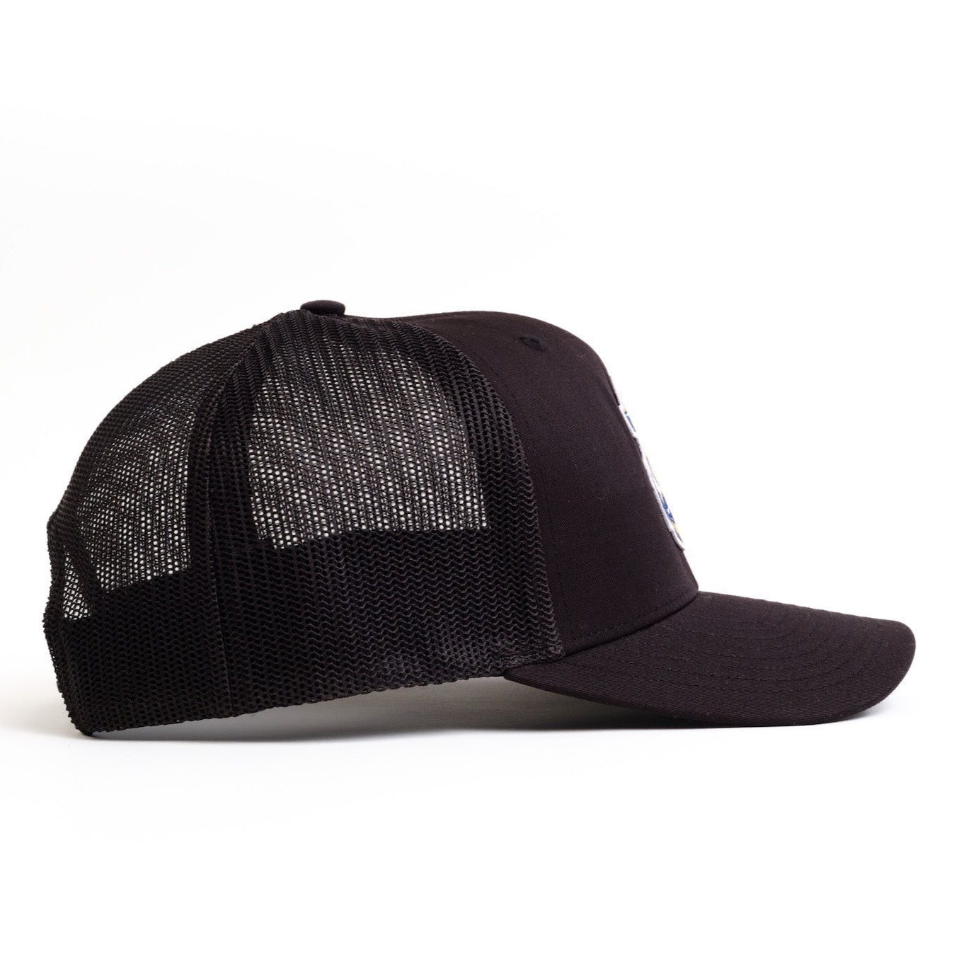 Navy trucker hat deals