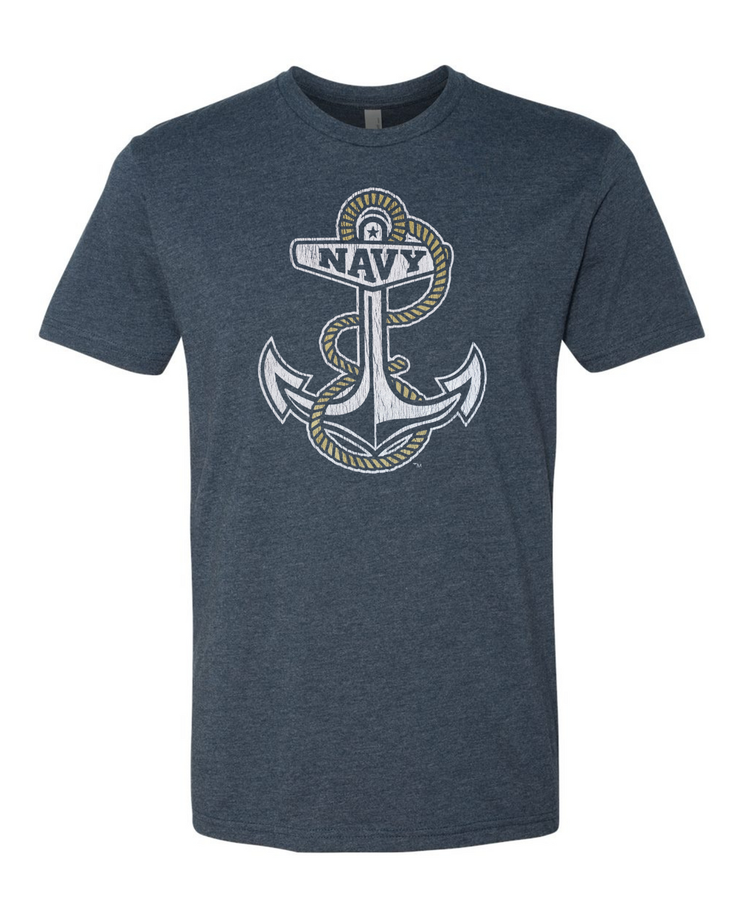 US Naval Academy Anchor Logo t-shirt - Nudge Printing Mock Up