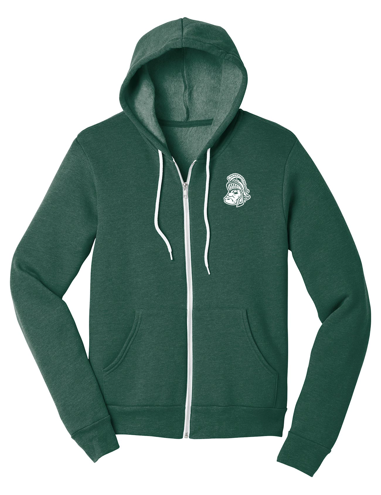 Vintage Gruff Sparty Zip Up Hoodie | Nudge Printing