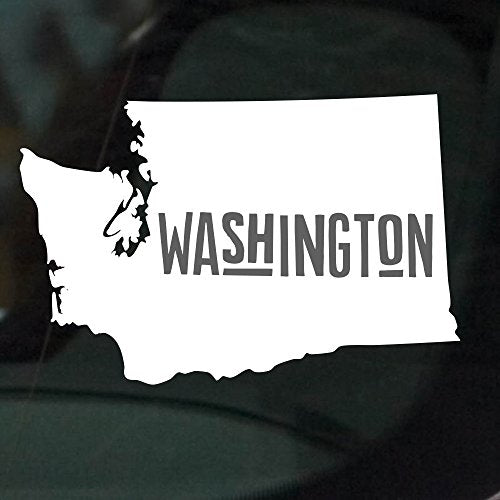 State of Washington Car Decal – Nudge Printing